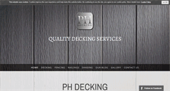 Desktop Screenshot of phdecking.ie